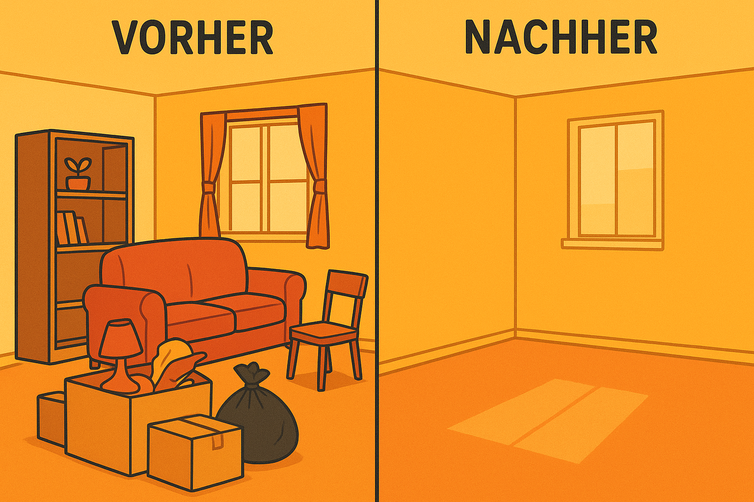 raumumgestaltung vorher und nachher